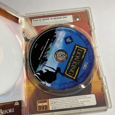 The Lion King (Special Edition, DVD, 1994) Region 4
