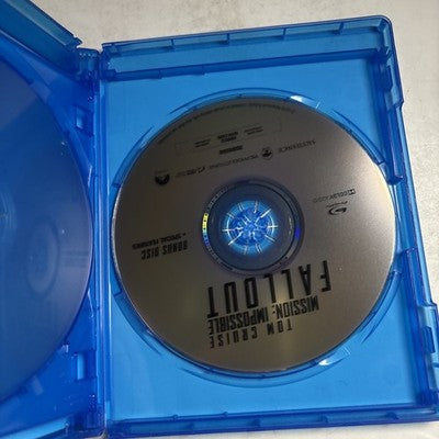Mission Impossible - Fallout | Bonus Disc (Blu-ray, 2018) Tom Cruise Region B