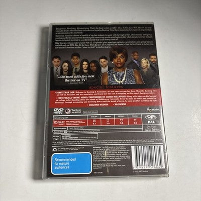 How to Get Away with Murder : Season 1 (DVD, 2014) Region 4 NEW