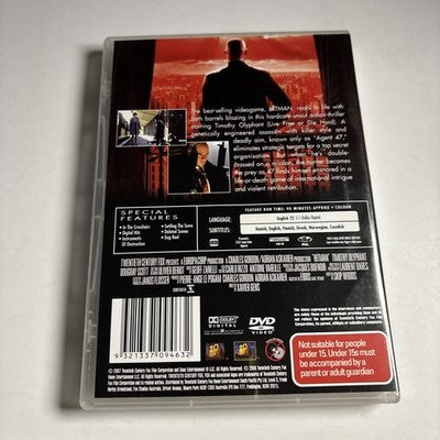 Hitman Uncut (DVD, 2007) Olga Kurylenko, Timothy Olyphants, Region 4 NEW