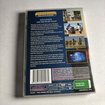 Broome and the Pearl Coast (DVD) Ted Egan All Regions