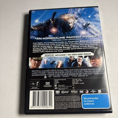 Battleship (DVD, 2012) Liam Neeson, Rihanna Region 4,2 NEW