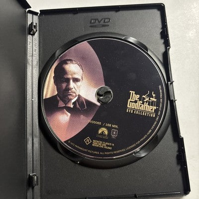 The Godfather (DVD, 1972) Marlon Brando, Al Pacino Region 4
