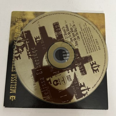Melissa Etheridge – If I Wanted To (CD, 1995) Australia 854 239-2