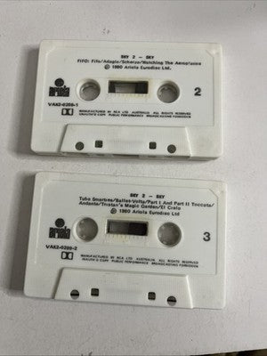 Sky – Sky 2 (Cassette, 1980, 2-Tapes) Australia VAK2 0289