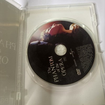 The Phantom of the Opera (DVD, 2004) Gerard Butler Region 4