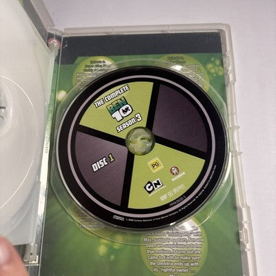 Ben 10 : Season 3 (DVD, 2007) Region 4