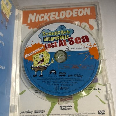 Spongebob Squarepants - Lost at Sea (DVD, 2004) Region 4
