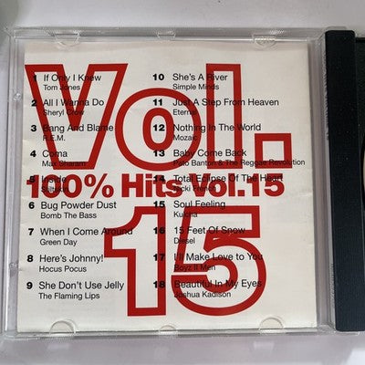 Various – 100% Hits Vol. 15 (CD, 1995) Australia 9548334702