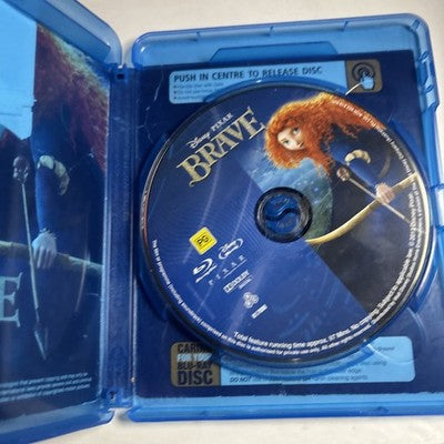 Brave (Blu-ray, 2012) Billy Connolly, Craig Ferguson, Emma Thompson All Regions