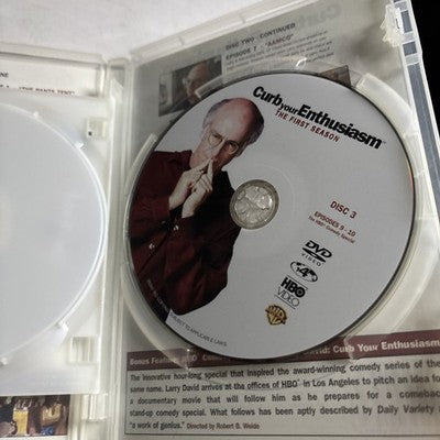 Curb Your Enthusiasm : Season 1 (DVD, 2000) Region 4