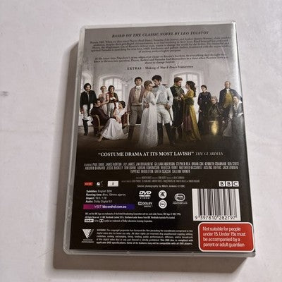 War and Peace : Season 1 (DVD, 2016) BBC Region 4 NEW