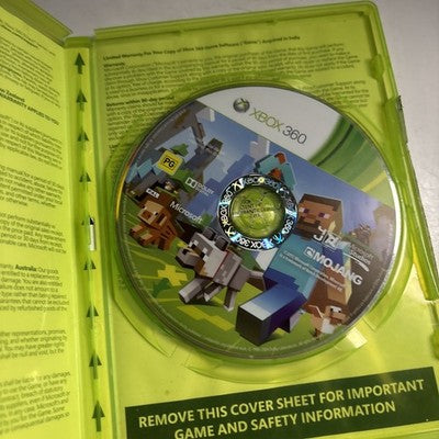 Minecraft (Xbox 360, 2012) PAL