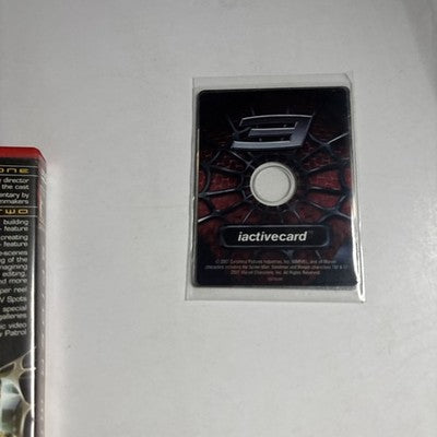Spider-Man 3 (DVD, 2007) iactivecard James Franco, Tobey Maguire Region 4