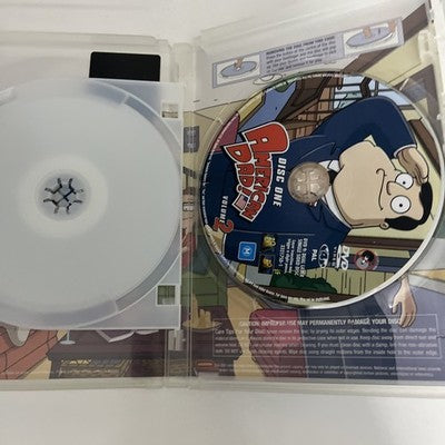 American Dad : Volume 2 Uncensored (DVD, 2005, 3-Disc) Region 4