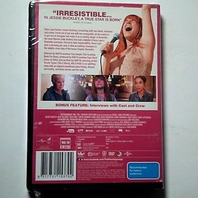 Wild Rose (DVD, 2018) Region 4 *New Sealed*