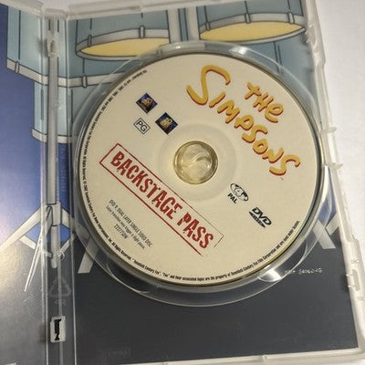 The Simpsons - Backstage Pass (DVD, 2004) Region 4