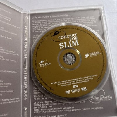 Concert For Slim (DVD, 2004) Slim Dusty All Regions