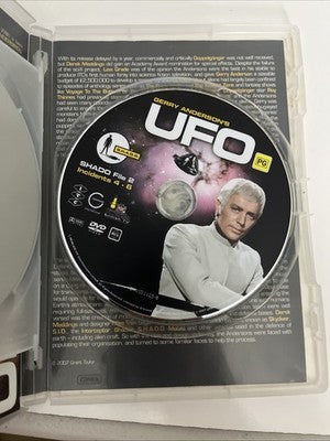 Gerry Anderson's UFO: SHADO File 1 & 2 (DVD, 2-Disc) All Regions