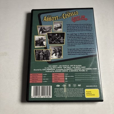 Lost in Alaska (DVD, 1952) Abbott and Costello Region 4 NEW
