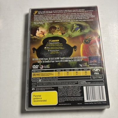 The Black Cauldron (Special Edition, DVD, 1985) Disney Region 4 NEW