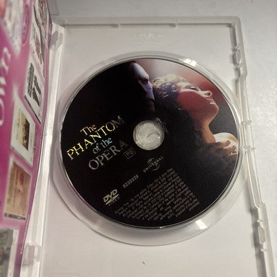 The Phantom of the Opera (DVD, 2004) Gerard Butler, Patrick Wilson, Region 4