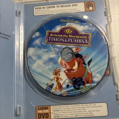 Around the World with Timon and Pumbaa (DVD, 2004) Region 4