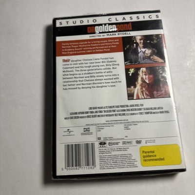 On Golden Pond (DVD, 1981) Katherine Hepburn, Jane Fonda Region 4,2 *New Sealed*