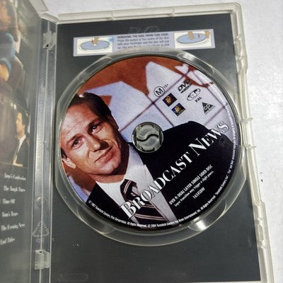 Broadcast News (DVD, 1987) Holly Hunter, William Hurt Region 4