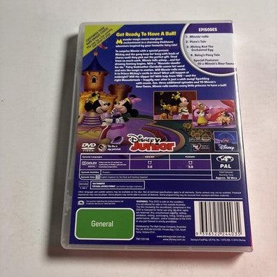 Mickey Mouse Clubhouse - Minnie-Rella (DVD, 2014) Region 4 NEW