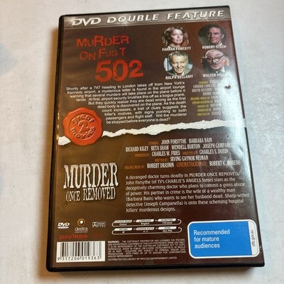 Murder On Flight 502 / Murder Once Removed DVD Farrah Fawcett All Regions NEW