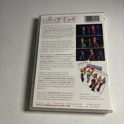 Piece Of Cake - The Bellydance Without For Beginners DVD All Regions NEW