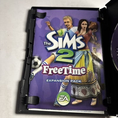The Sims 2 Freetime Expansion Pack PC DVD Windows Game