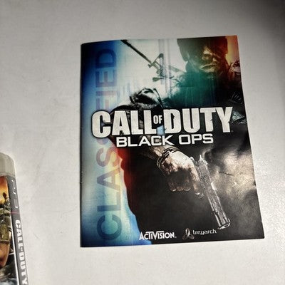 Call of Duty: Black Ops (Sony PlayStation 3, 2010)