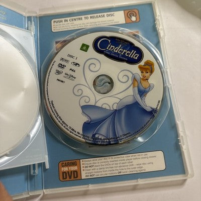 Cinderella / Cinderella 2 Dreams Come True (DVD, 1950) Region 4