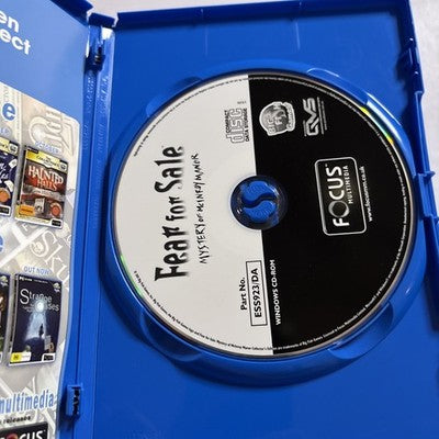 Fear for Sale - Mystery of McInroy Manor PC CD-ROM Hidden Object Game