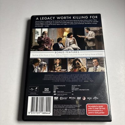 House of Gucci (DVD, 2021) Lady Gaga, Al Pacino Region 4,2 NEW