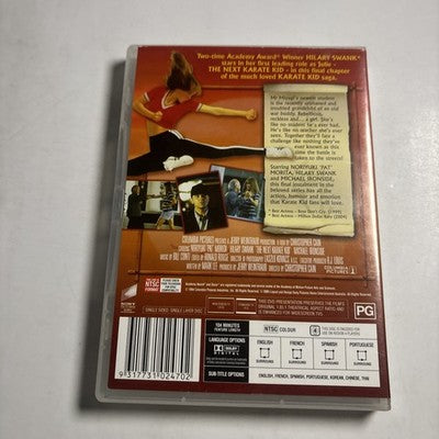 The Next Karate Kid (DVD, 1994) Hilary Swank, Pat Morita Region 4 NEW
