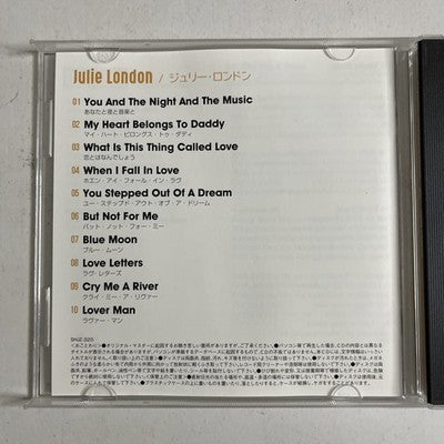 Julie London – Jazz 100 Jazz Vocal Collection (CD, 2017) Japan SHJZ-325