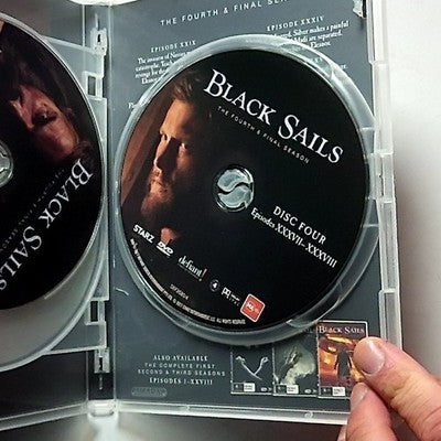 Black Sails : Season 4 (DVD, 2017) Region 4