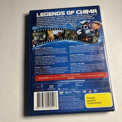 Lego - Legends of Chima : Vol 4 (DVD, 2013) Region 4,2 NEW