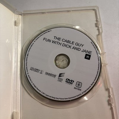 The Cable Guy / Fun with Dick and Jane (DVD, 2011) Jim Carrey Region 4