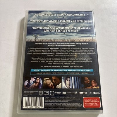 Wentworth : Season 1 (DVD, 2013) Region 4 NEW