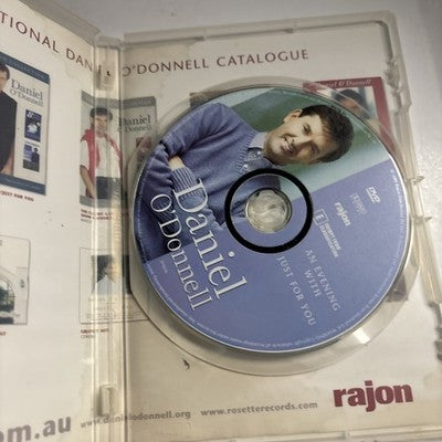 Daniel O'donnell - An Evening with / Just for You (DVD, 1994) All Regions