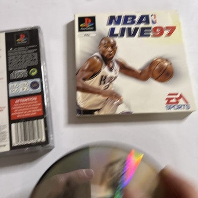 NBA Live 97 PS1 Sony Playstation PAL Manual Included