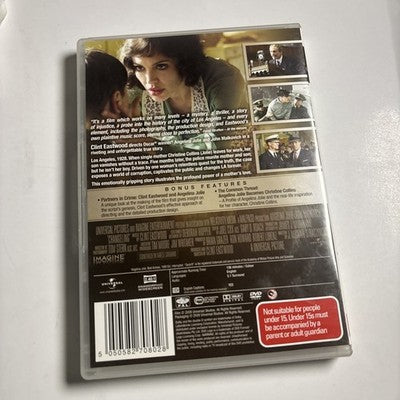 Changeling (DVD, 2008) Angelina Jolie, John Malkovich Region 4,2 NEW