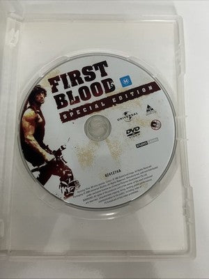 Rambo First Blood (Special Edition, DVD, 1982) Sylvester Stallone Region 4 &2