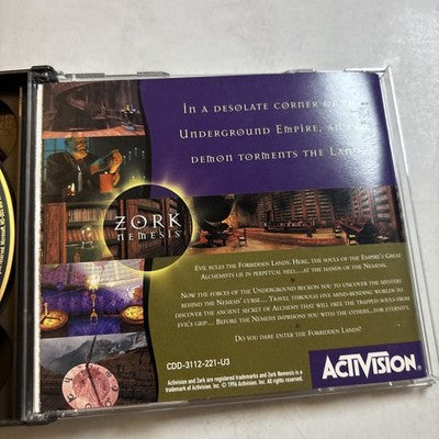Zork Nemesis PC CDROM