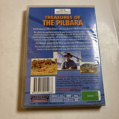 Jack Absalom's Treasures of the Pilbara DVD All Regions NEW