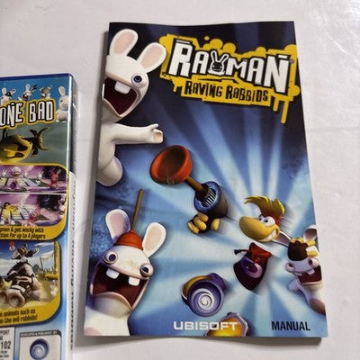 Rayman Raving Rabbids - PlayStation 2 PS2 PAL - W Manual